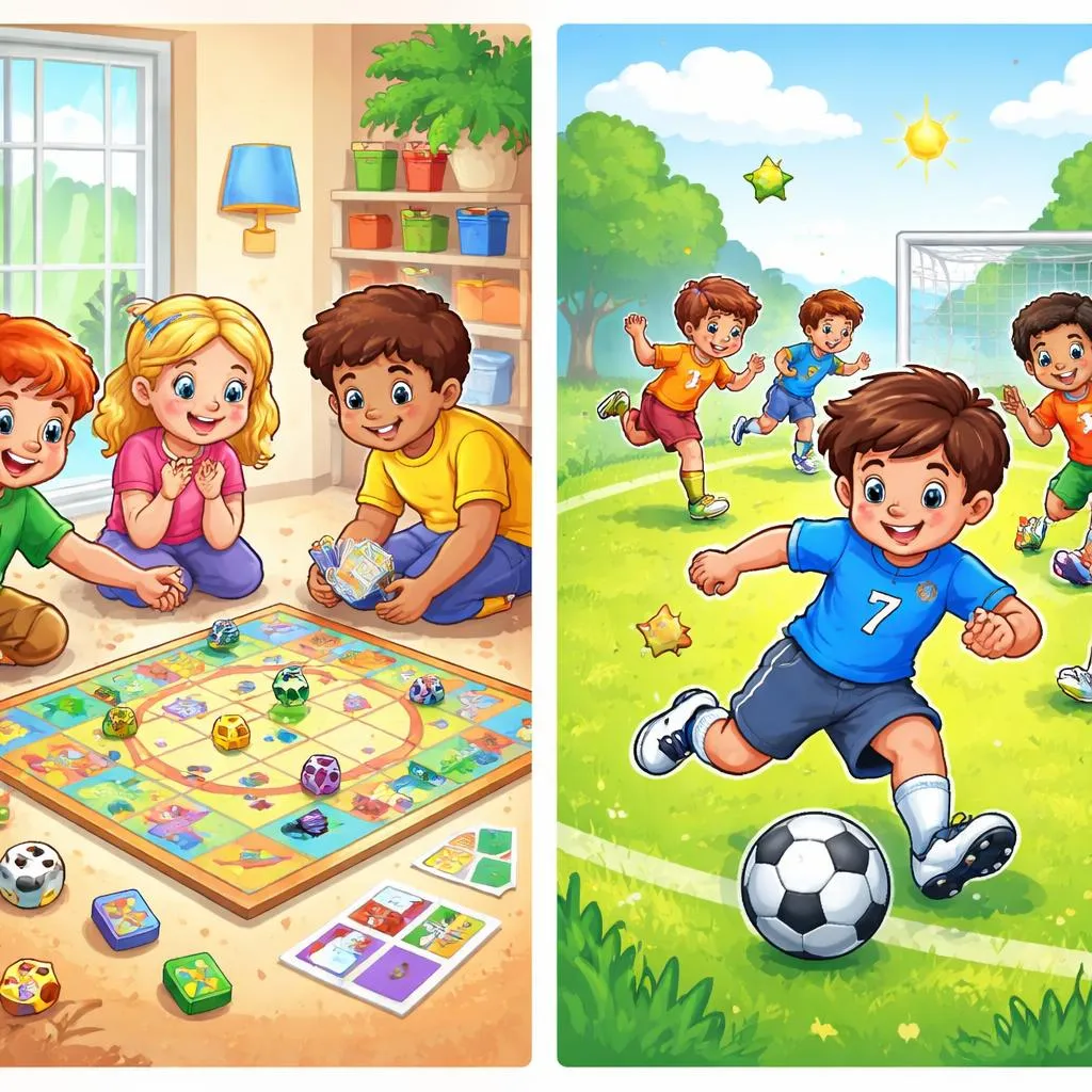 O Que Diferencia um Jogo de um Esporte? Explorando "Jogo" vs "Esporte" para Crianças