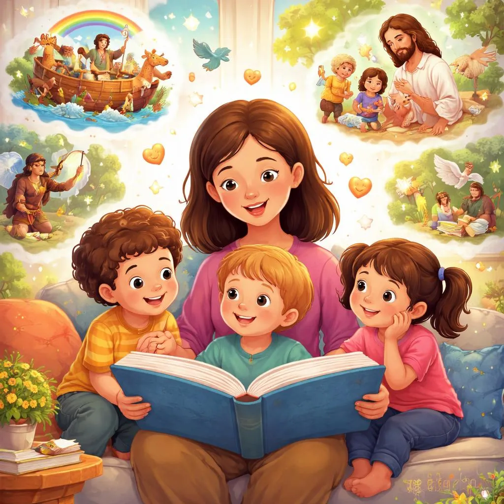 O Que Torna um Livro de Histórias Bíblicas Infantil Eficaz para Ensinar Língua e Valores?