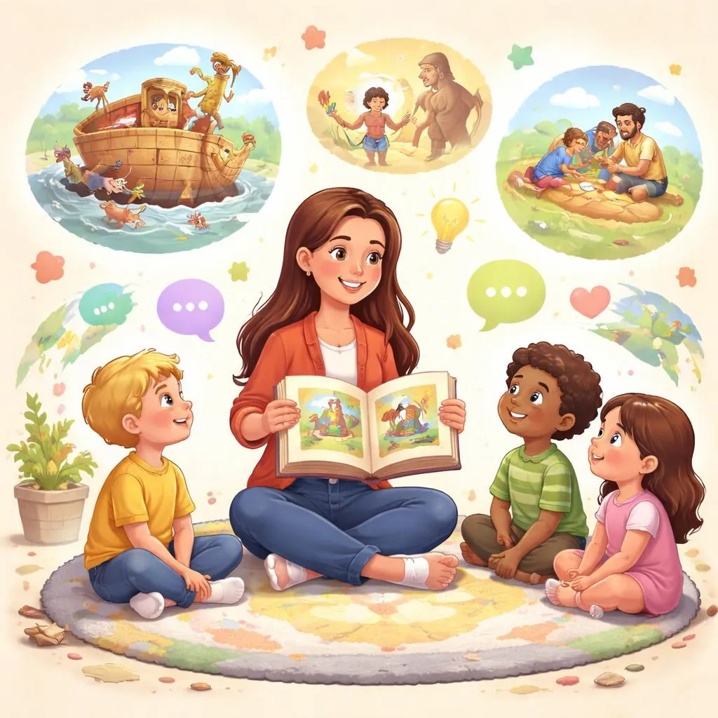 What Makes a Children's Bible Story Effective for Language and Moral Development?