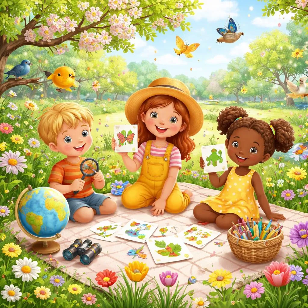 What Makes a Children's Story About Spring Perfect for Seasonal Language Learning?