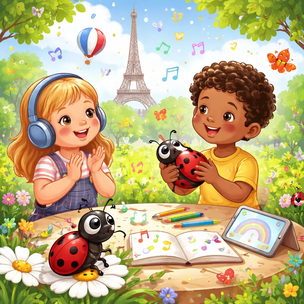 What Makes a French Song Like “The Little Ladybug” So Perfect for Learning English with Joy?