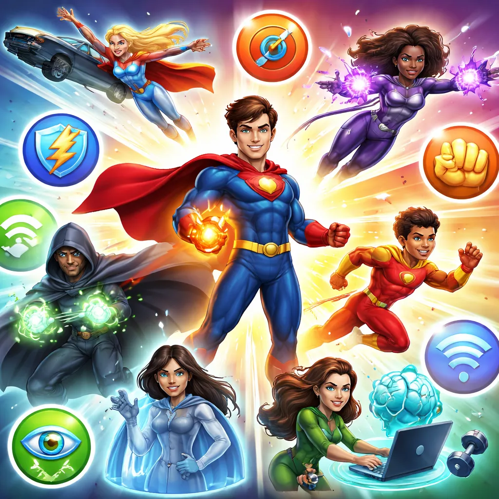 What Makes a Hero Super? Learning Superhero Powers and Abilities Names!