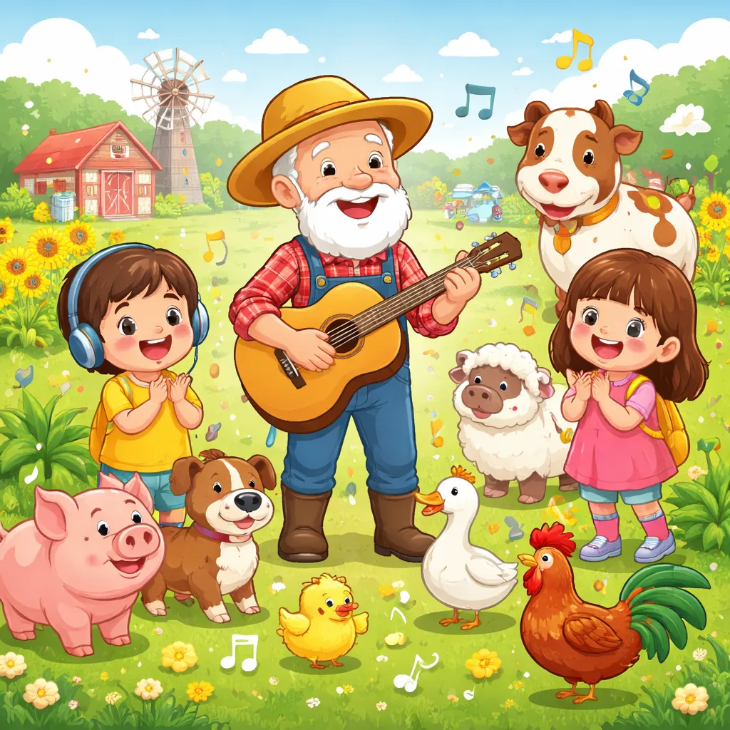 What Makes a Japanese Song Like “Old MacDonald Had a Farm (マクドナルドおじいさんの農場)” So Perfect for Learning Animal Sounds in English?