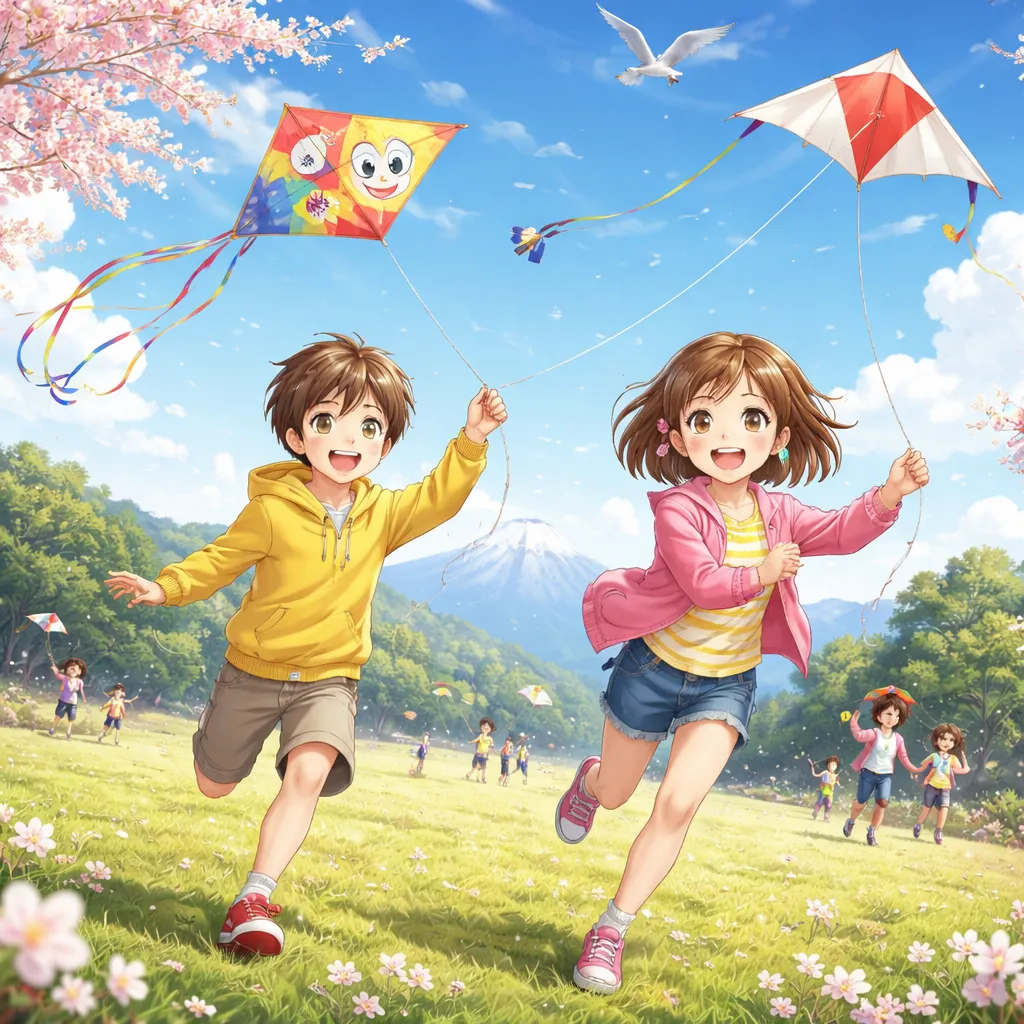 Что делает японскую песню «The Kite (たこたこあがれ)» такой идеальной для обучения английскому языку о свободе и полете?