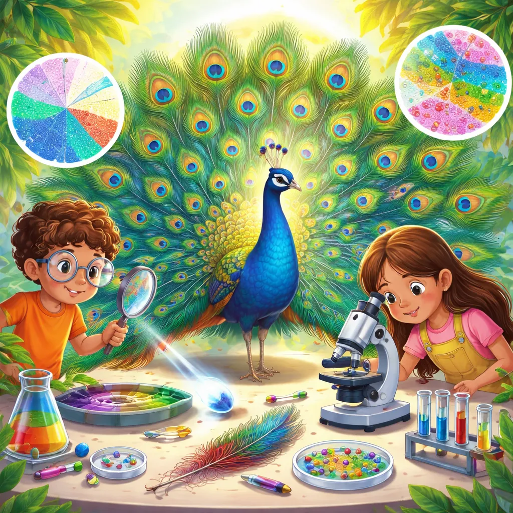 Apa yang Membuat Bulu Burung Merak Begitu Berwarna-warni Saat Belajar Mengenainya?