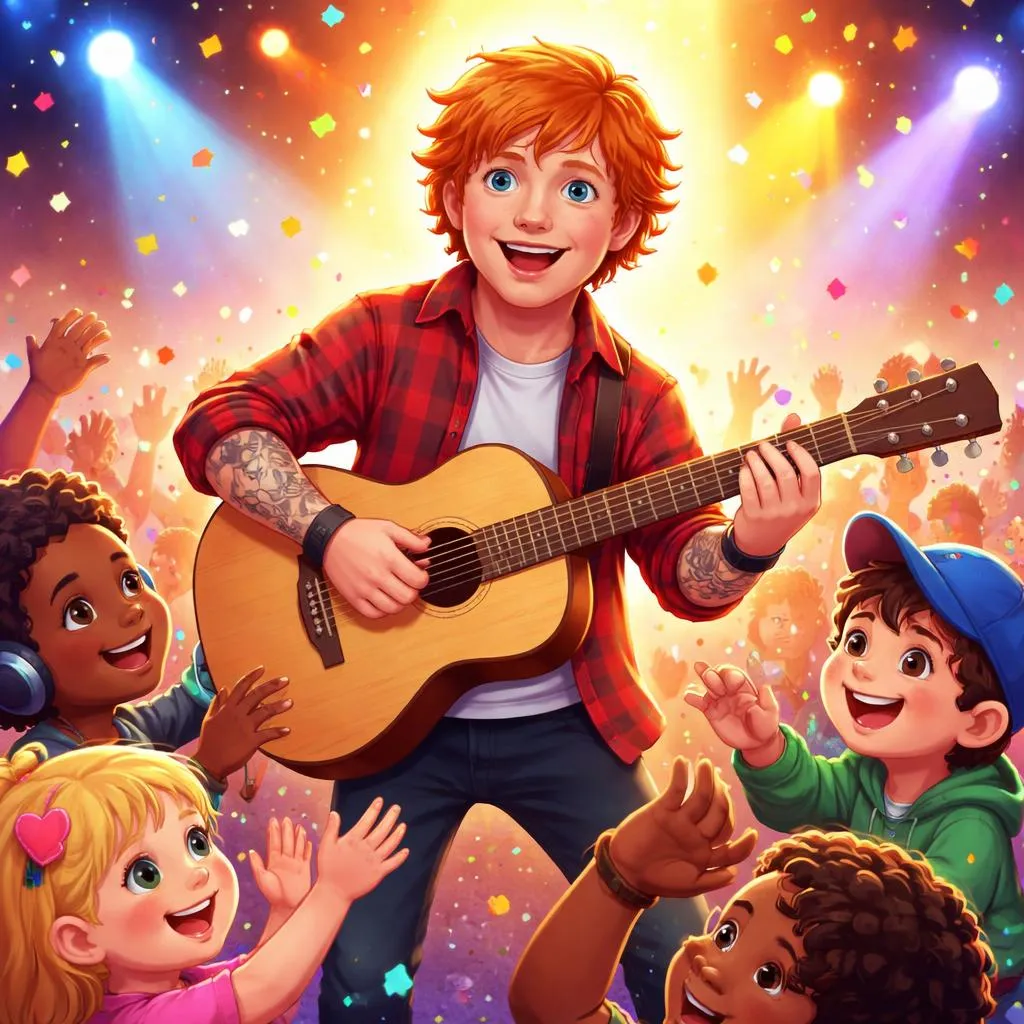 What Makes a Red-Heard Guy with a Guitar Named Ed Sheeran a Global Superstar? A Celebrity Story for Kids