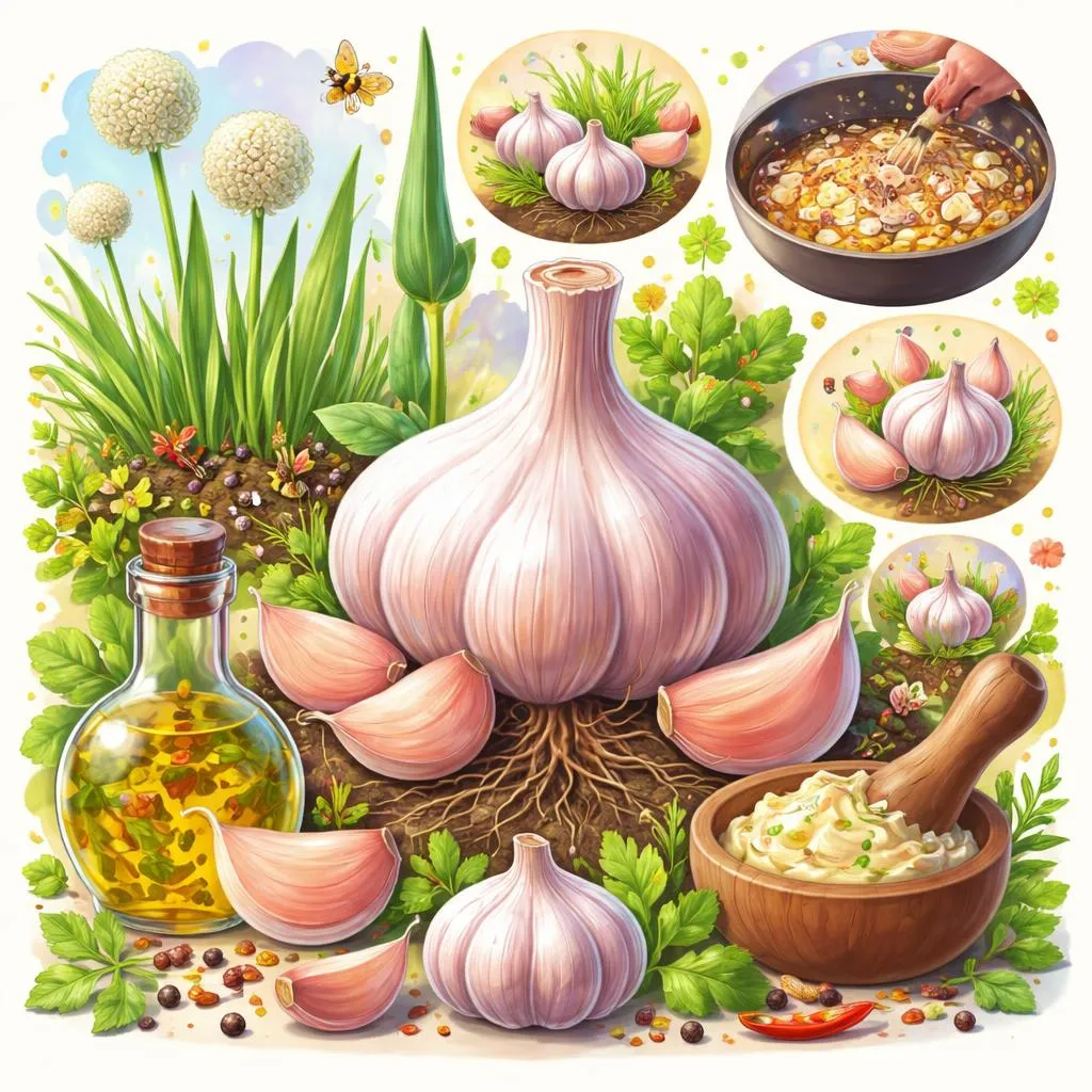 Apa yang Membuat Siung Bawang Putih Kecil Menjadi Sumber Kekuatan Rasa? Mari Belajar tentang Tanaman Bawang Putih!