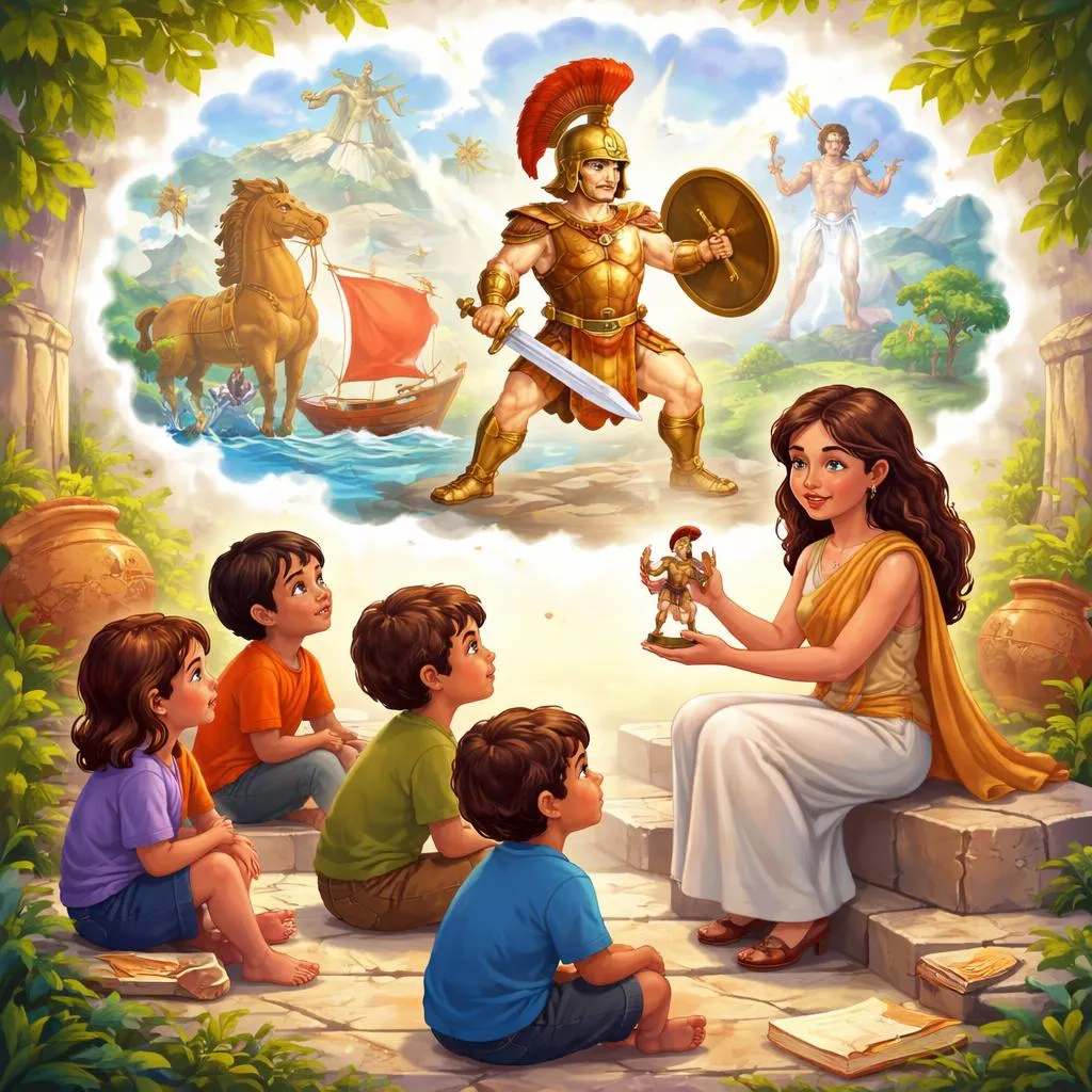 什麼讓阿基里斯兒童故事成為教學希臘神話的完美教材？