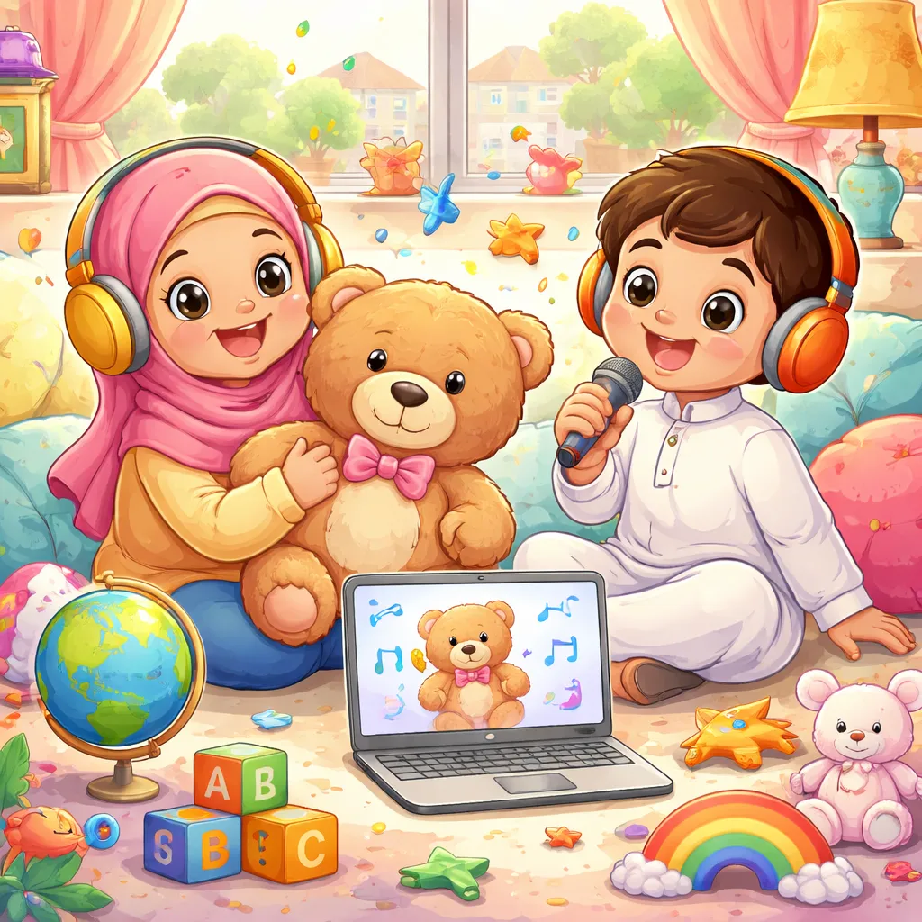 ¿Qué hace que una canción árabe como “Mi osito de peluche (دبدوبي)” sea tan perfecta para aprender inglés con comodidad?