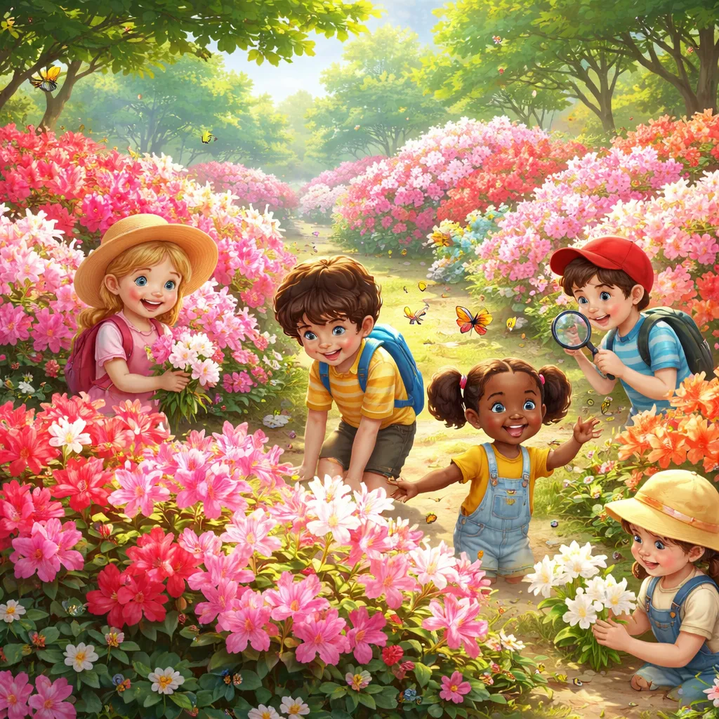 Apa yang Membuat Tanaman Azalea Menjadi Tontonan Warna Musim Semi yang Spektakuler untuk Dinikmati Anak-anak?