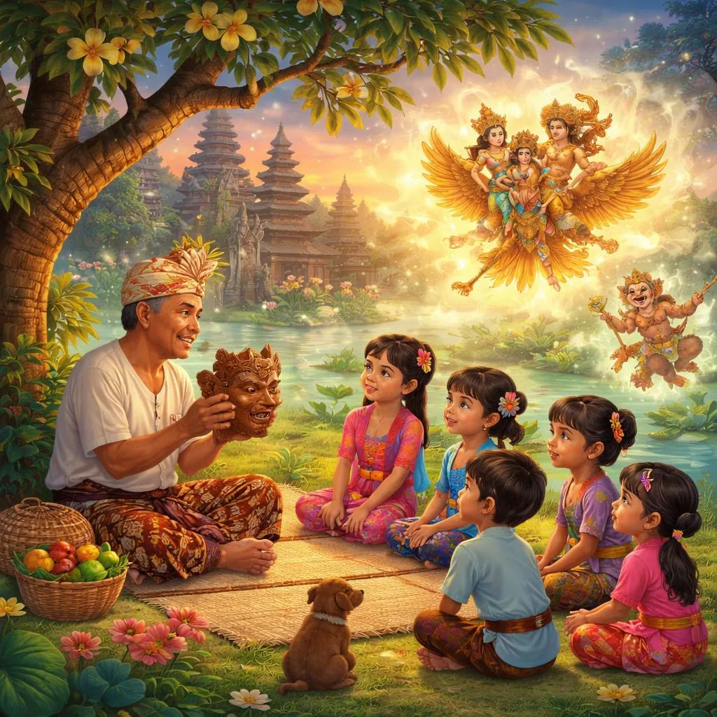 Почему любимые истории балийских детей идеальны для культурного обучения?