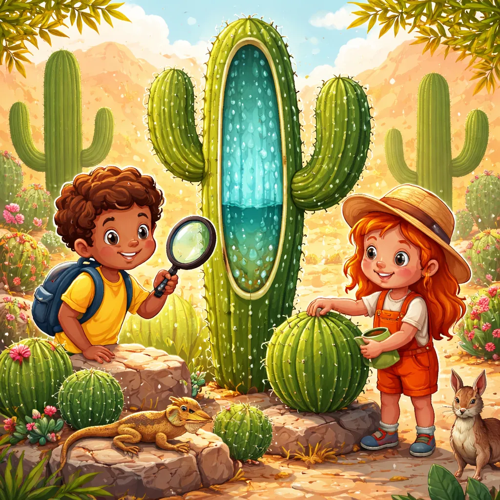 What Makes Cactus Plant a Spiky Survivor That Stores Water and Teaches ...