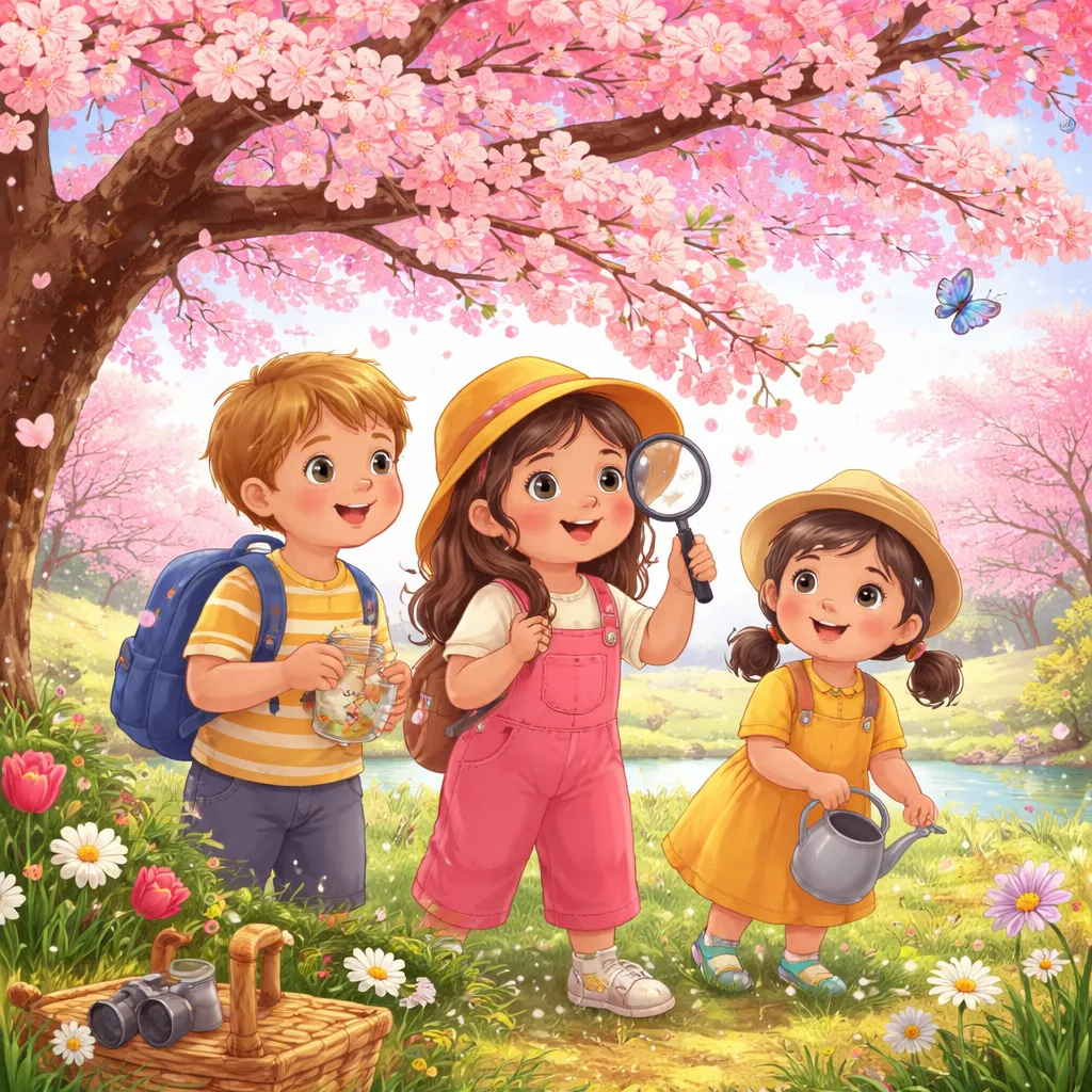 Apa yang Membuat Tanaman Bunga Sakura Menjadi Hadiah Musim Semi yang Ajaib bagi Anak-Anak untuk Menjelajahi Alam?