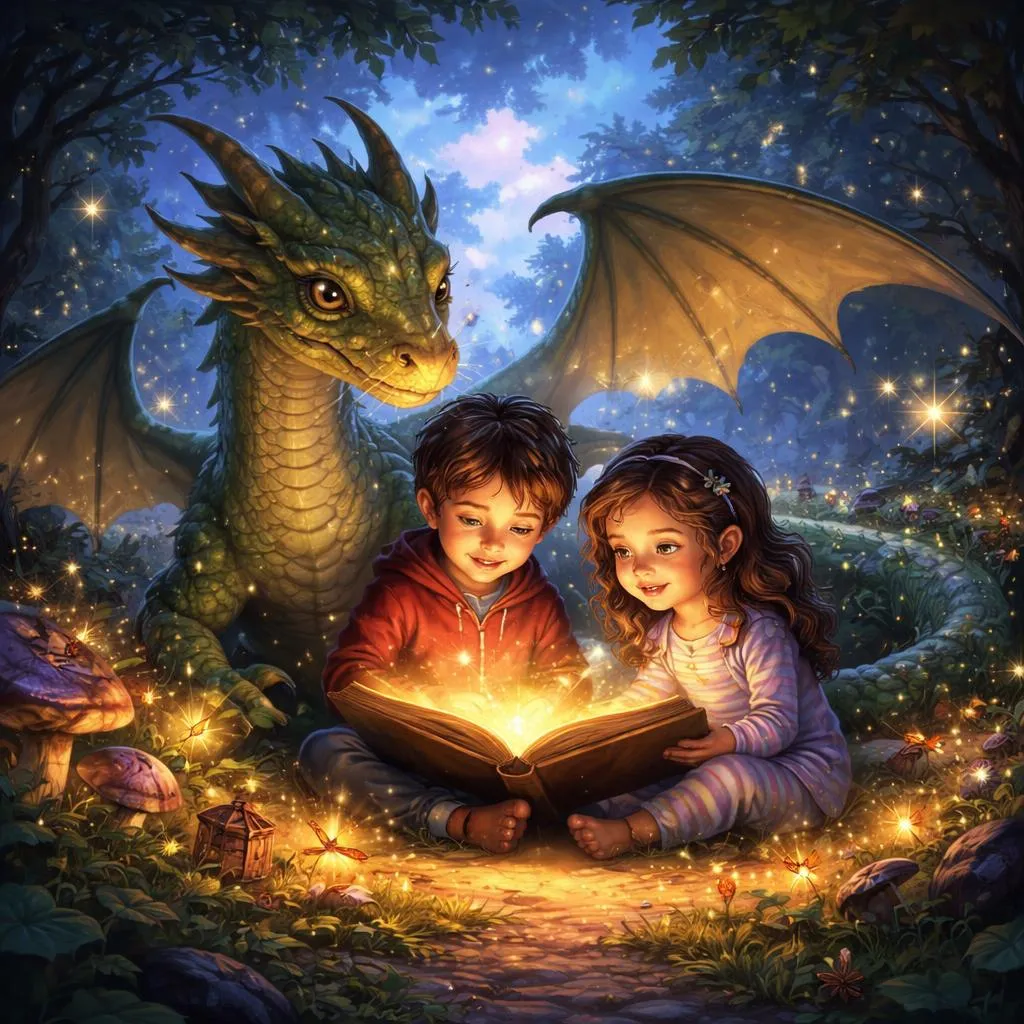 What Makes Children's Dragon Stories Perfect for Sparking Imagination and Wonder?
