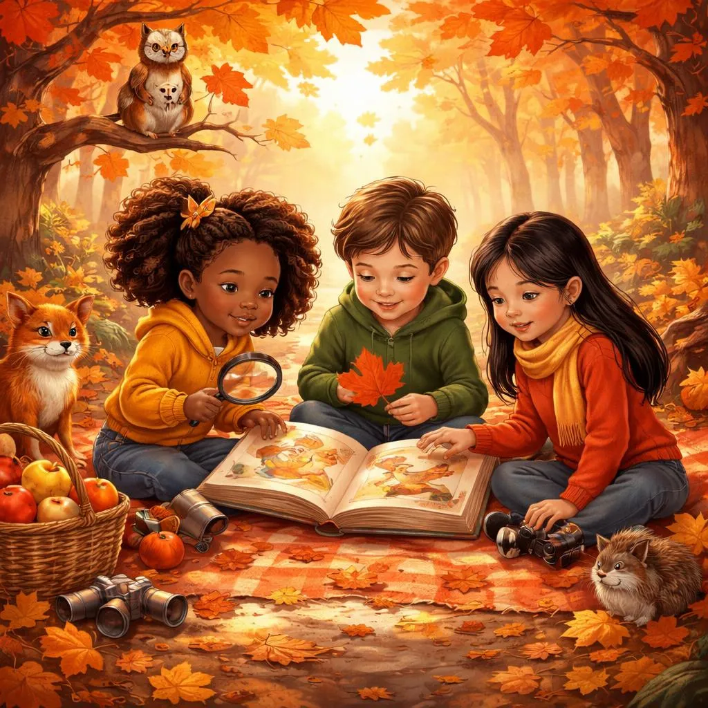 Was Kindergeschichten über den Herbst perfekt für das saisonale Sprachenlernen macht?