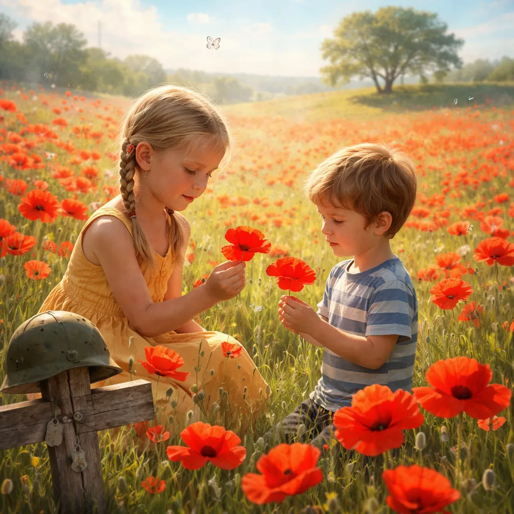 Apa yang Membuat Bunga Poppy Jagung Menjadi Bunga Padang Berwarna Merah Cerah yang Mengajarkan Anak-Anak tentang Peringatan?