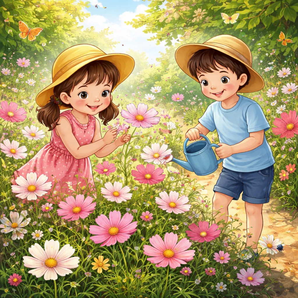 Apa yang Membuat Tanaman Kosmos Menjadi Bunga yang Menari dengan Kelopak Halus yang Disukai Anak-Anak untuk Ditanam?