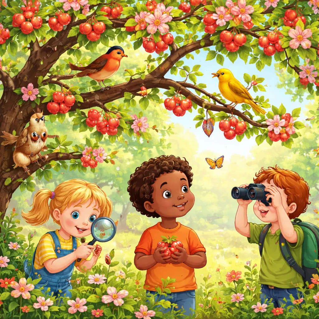 Apa yang Membuat Tanaman Crabapple Menjadi Pohon yang Penuh Warna dan Ramah Satwa Liar untuk Ditemukan Anak-Anak?