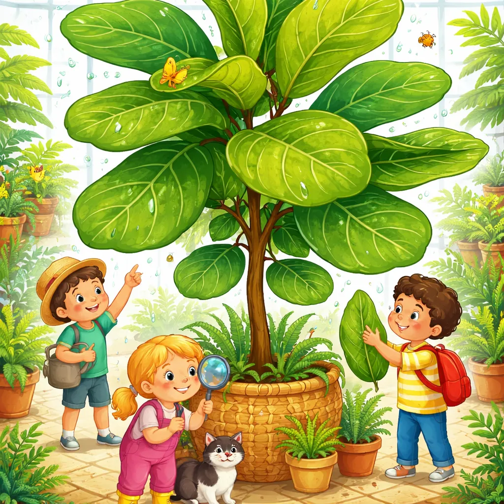 Apa yang Membuat Tanaman Ara Biola Menjadi Pohon Berdaun Raksasa dengan Daun Berbentuk Biola untuk Anak-Anak?