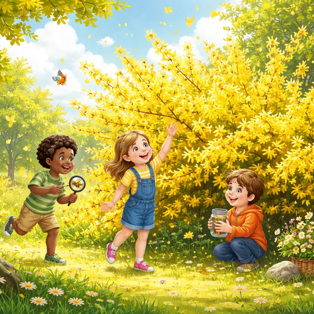 Apa yang Membuat Tanaman Forsythia Menjadi Ledakan Warna Emas Musim Semi yang Disukai Anak-Anak?