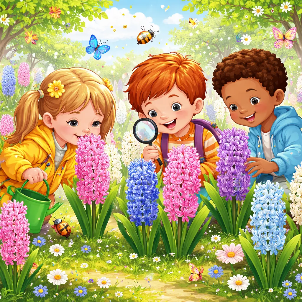 Apa yang Membuat Tanaman Hyacinth Menjadi Ledakan Musim Semi yang Harum dan Berwarna-warni untuk Dinikmati Anak-anak?