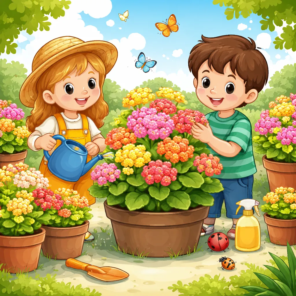 Apa yang Membuat Tanaman Kalanchoe Menjadi Keajaiban Sukulen dengan Rangkaian Bunga Kecil untuk Anak-Anak?