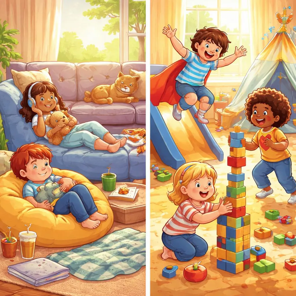 What Makes Kids Choose Being Resting To Over Being Relaxing To During Playtime?