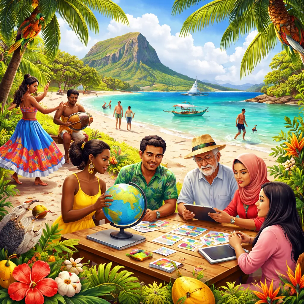 What Makes Language Learning Reading: Mauritius a Tropical Island of Many Cultures?