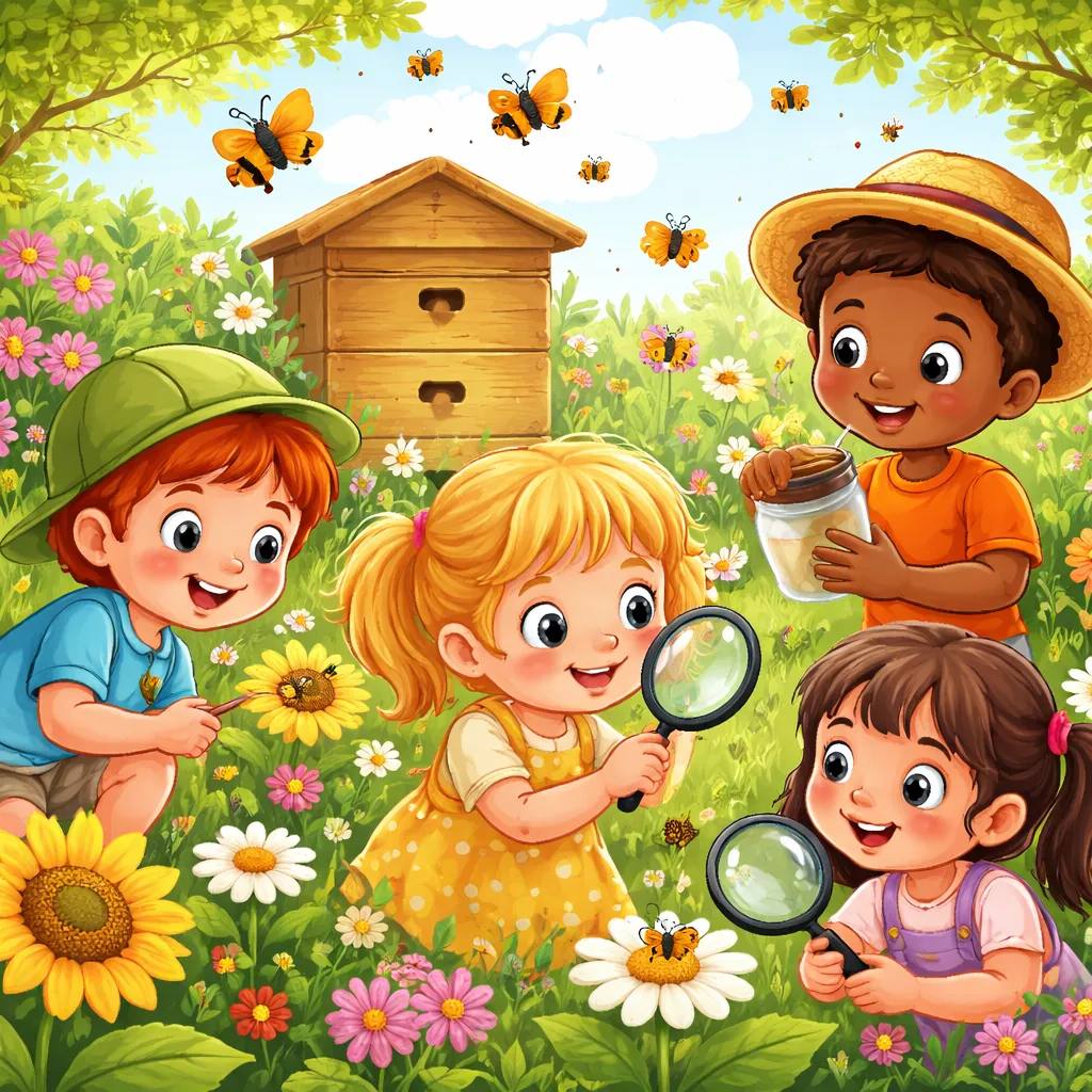 Por que é tão importante aprender sobre abelhas para crianças pequenas?
