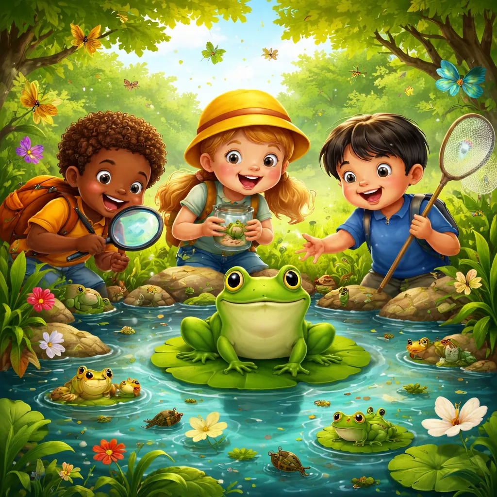 Was macht es für junge Köpfe so aufregend, etwas über Frösche zu lernen?