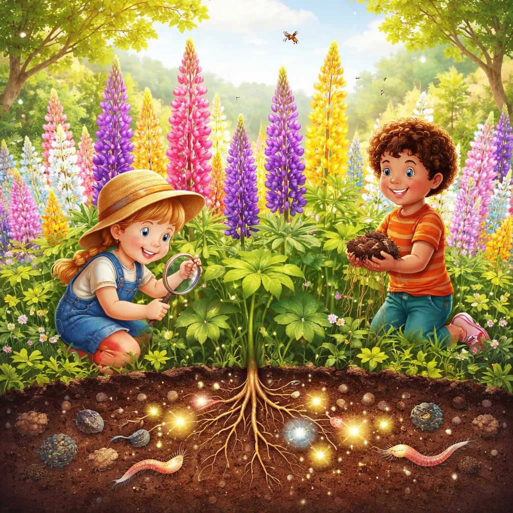 Apa yang Membuat Tanaman Lupin Menjadi Menara Berwarna yang Memperkaya Tanah dan Menyenangkan Anak-Anak?