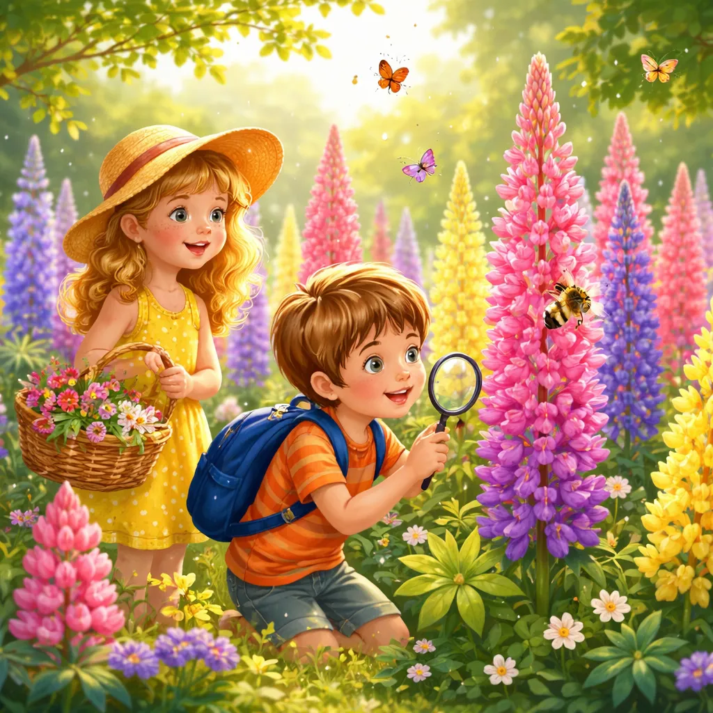 Apa yang Membuat Tanaman Lupine Menjadi Menara Berwarna yang Disukai Anak-anak dan Lebah?