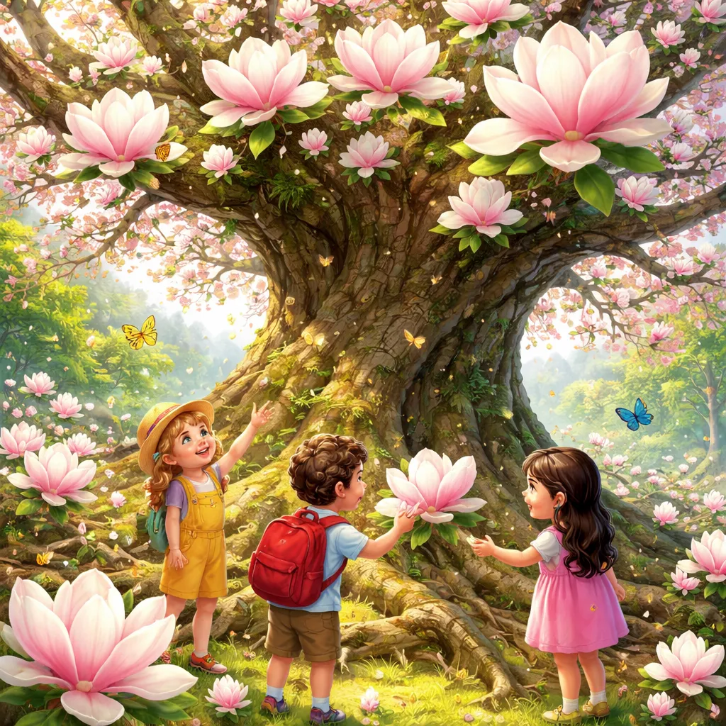 Apa yang Membuat Tanaman Magnolia Menjadi Raksasa Kuno dengan Bunga yang Memukau untuk Dikagumi Anak-anak?