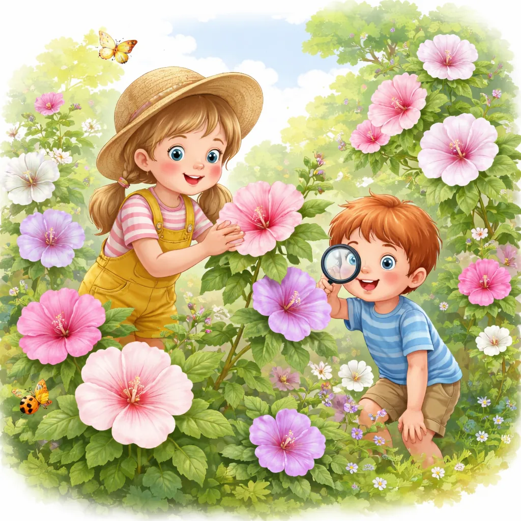 Apa yang Membuat Tanaman Mallow Menjadi Kecantikan Berdaun Lembut dengan Bunga Mirip Hibiscus untuk Anak-Anak?