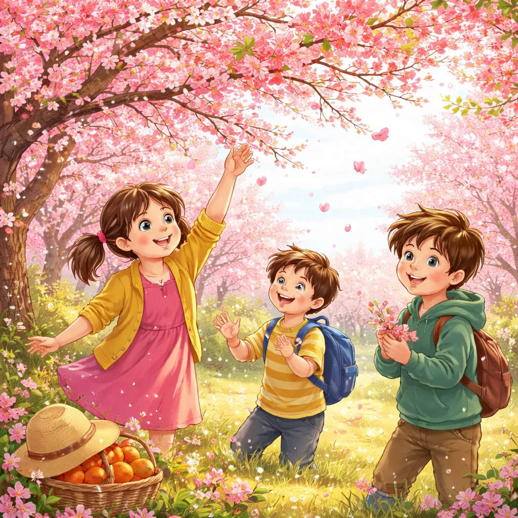 Apa yang Membuat Tanaman Bunga Persik Menjadi Simbol Musim Semi dan Kebahagiaan yang Menyenangkan bagi Anak-Anak?
