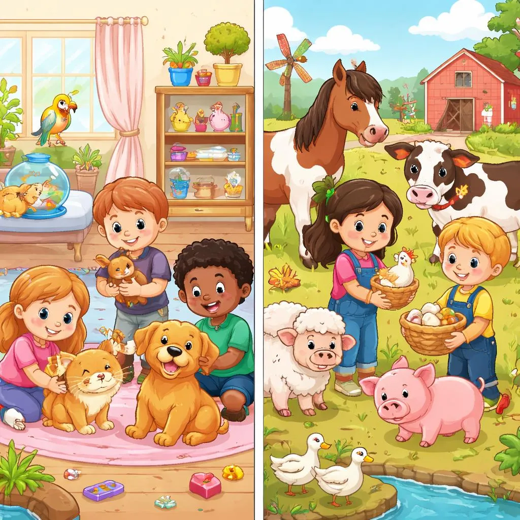 What Makes “pet to, domestic to” Sound Different in English Animal Vocabulary for Young Learners Today?