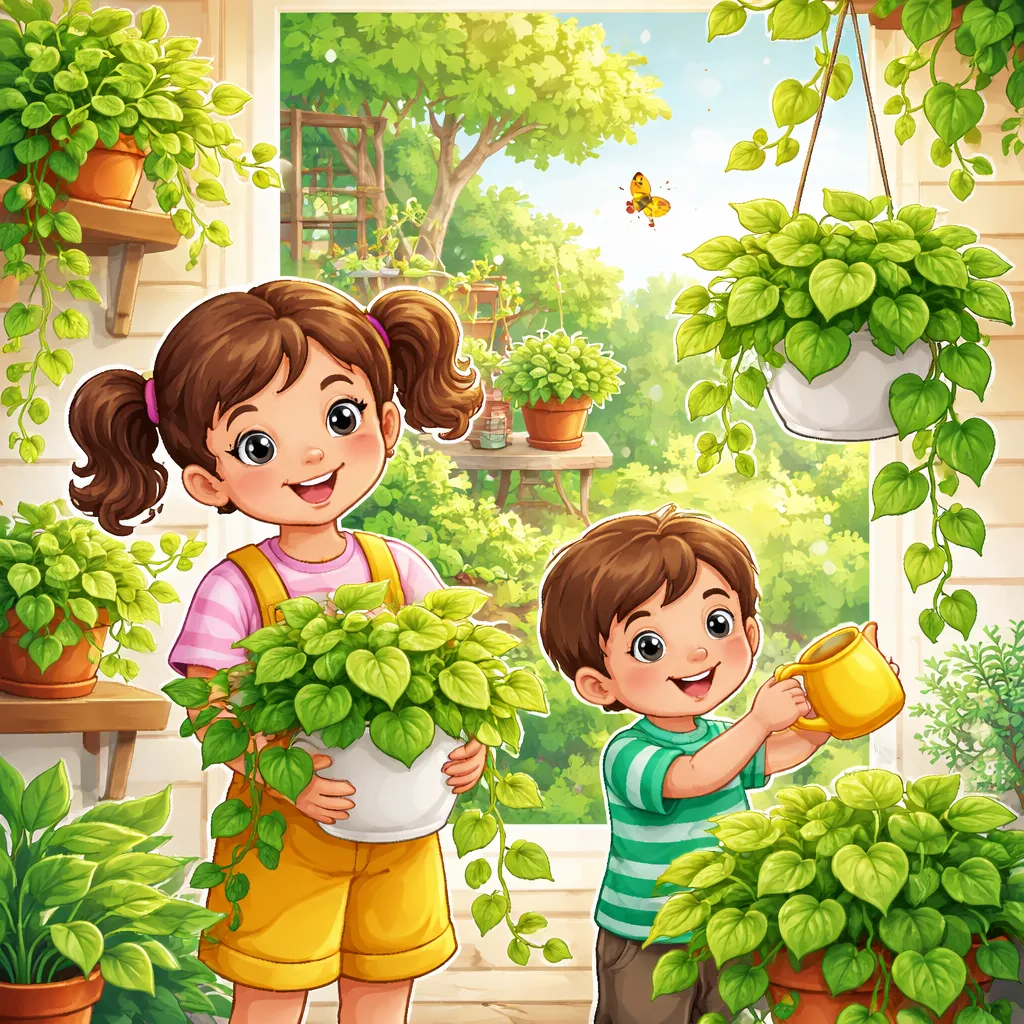 What Makes Pothos Plant a Trailing Vine with Heart-Shaped Leaves That ...