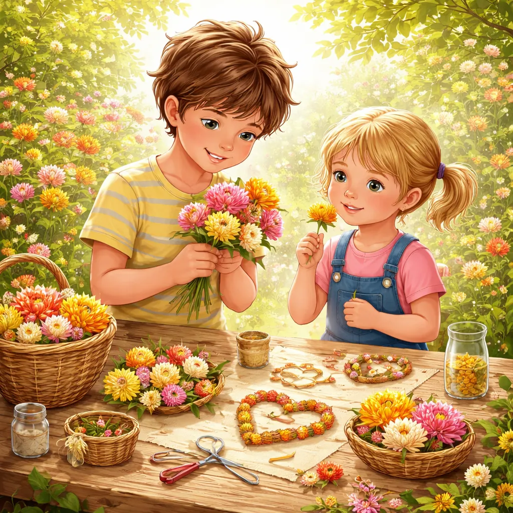 Apa yang Membuat Bunga Strawflower Menjadi Mekar Abadi Seperti Kertas yang Dapat Disimpan Anak-Anak Selamanya?