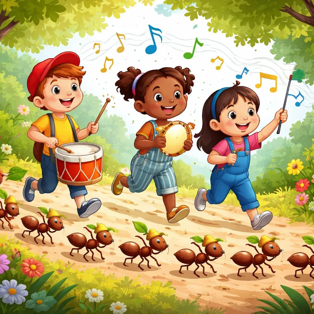 Apa yang Membuat "Lirik Lagu Baris Semut" Sempurna untuk Mengajarkan Irama dan Kerja Tim?