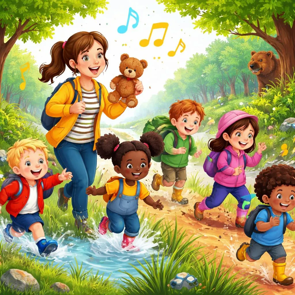 Apa yang Membuat Lirik Lagu Perburuan Beruang Begitu Sempurna untuk Mengajar Bahasa Inggris kepada Anak-Anak?