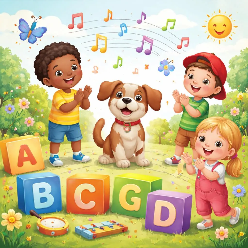 Was macht das Bingo-Lied-Kinderreim perfekt zum Buchstabenlernen?