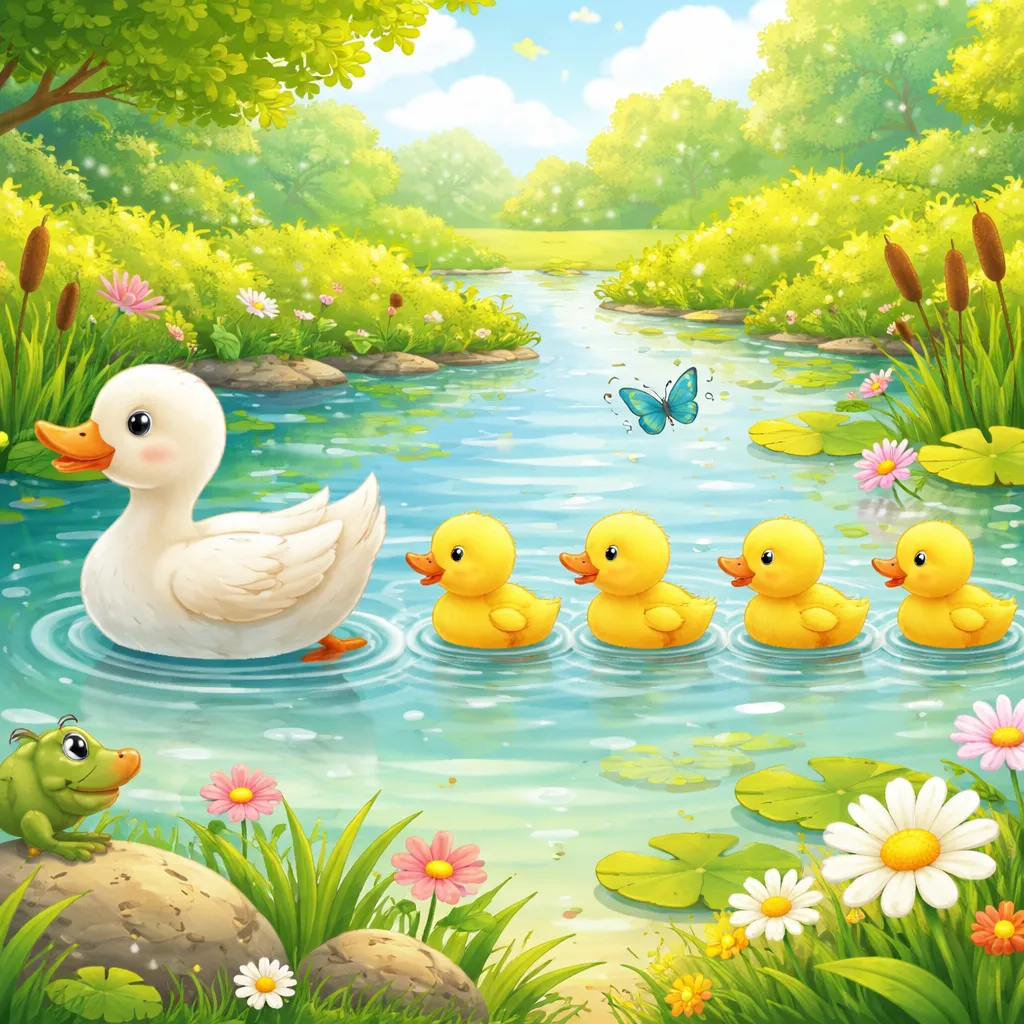 What Makes the English Song: Five Little Ducks a Perfect Counting Rhyme?