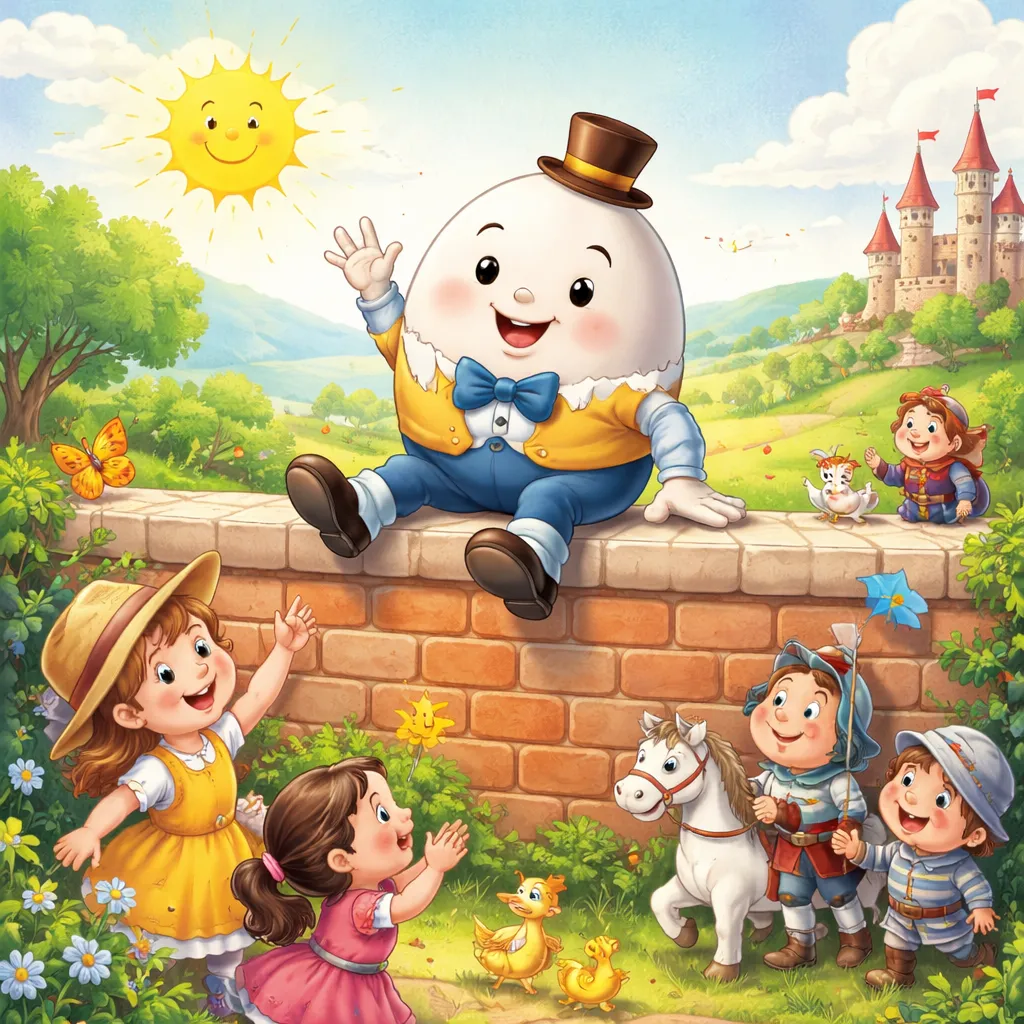 What Makes the English Song: Humpty Dumpty a Timeless Nursery Rhyme?