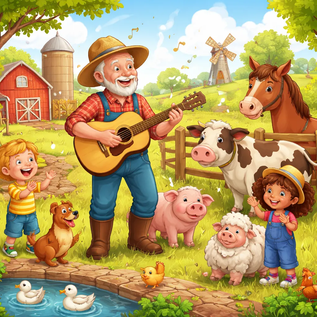 是什么让英文歌曲《老麦克唐纳有个农场》成为一个永恒的学习工具？