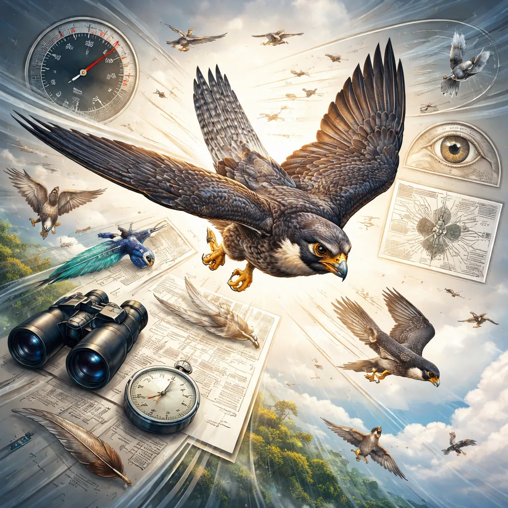 Apa yang Membuat Elang Falcon Pemburu Tercepat Saat Belajar Mengenainya?