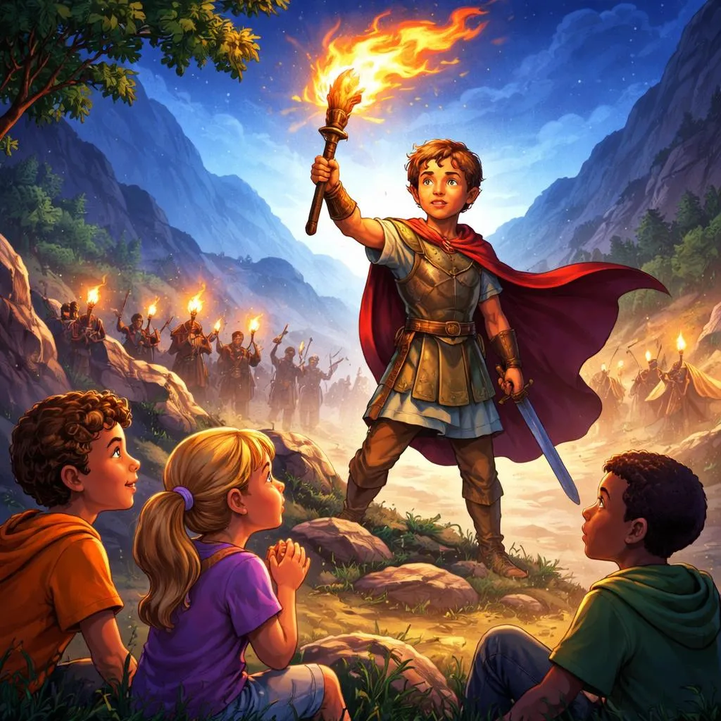 What Makes the Gideon Children's Bible Story Perfect for Teaching Courage?