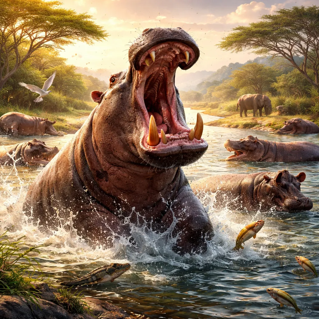 Apa yang Membuat Kuda Nil Raksasa Sungai yang Kuat dan Mengejutkan?