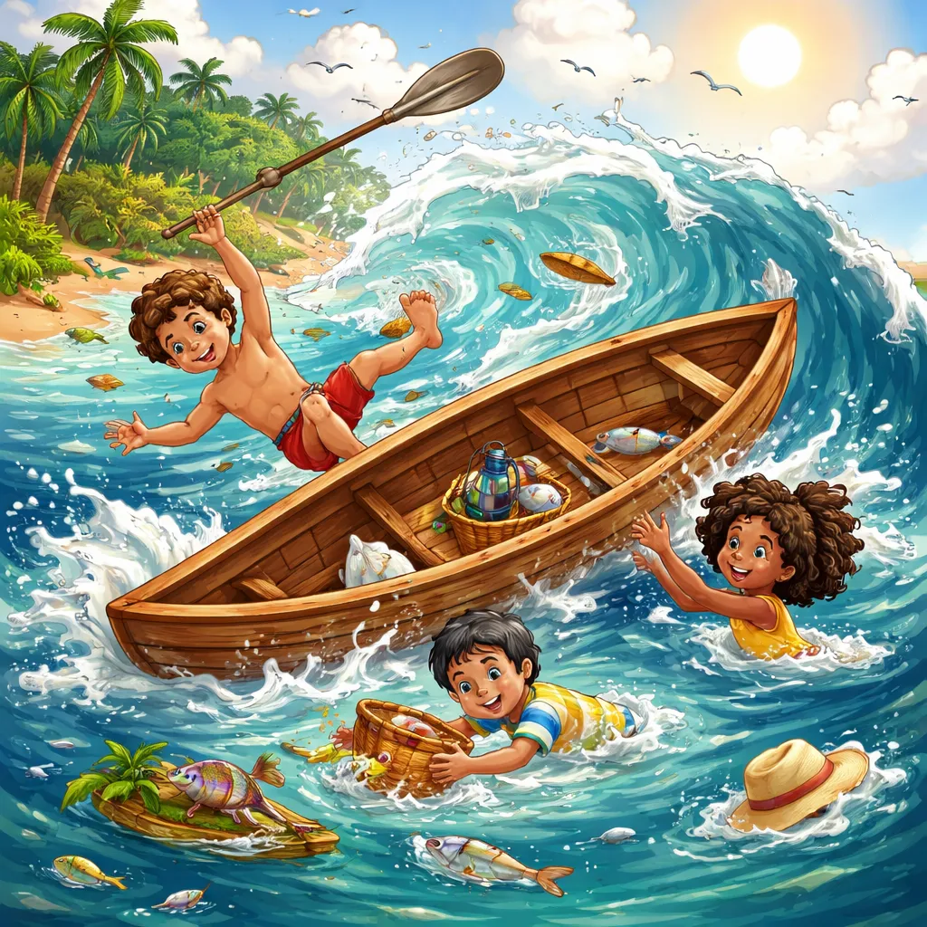 Was das kleine Kanu zum Kentern bringt (A Canoa Virou) im portugiesischen Lied?