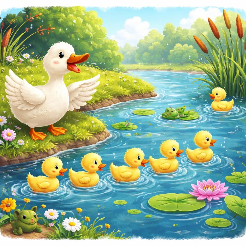 Apa yang Membuat Lirik Lagu 5 Bebek Kecil Sempurna untuk Mengajarkan Berhitung dan Kehilangan?