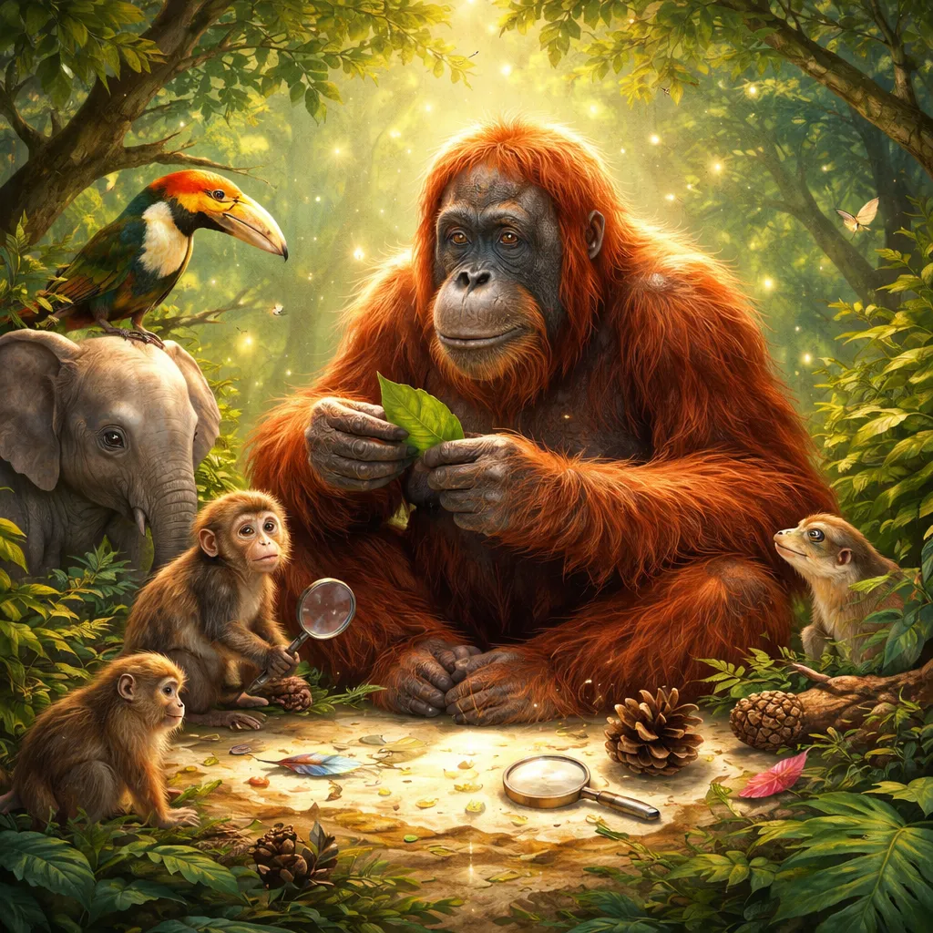 Apa yang Membuat Orangutan Menjadi 'Manusia Hutan' yang Bijaksana Saat Belajar Mengenainya?